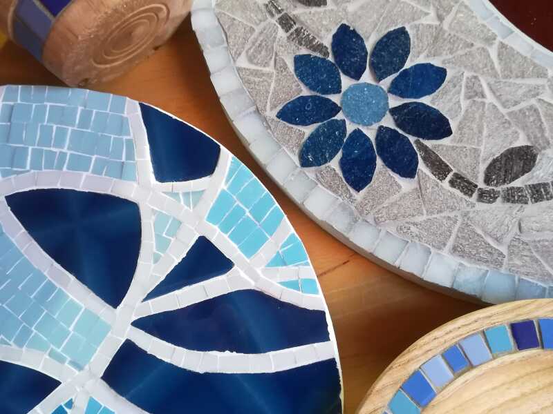 Spirale Mosaïque Mosaïque