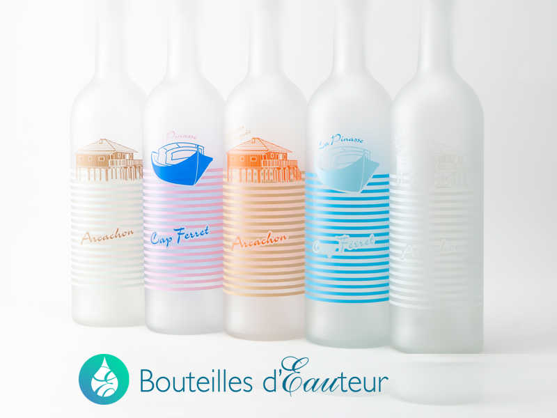 Lot de 2 verres à eau - BORDEAUX Skyline® - Bordeaux Shop