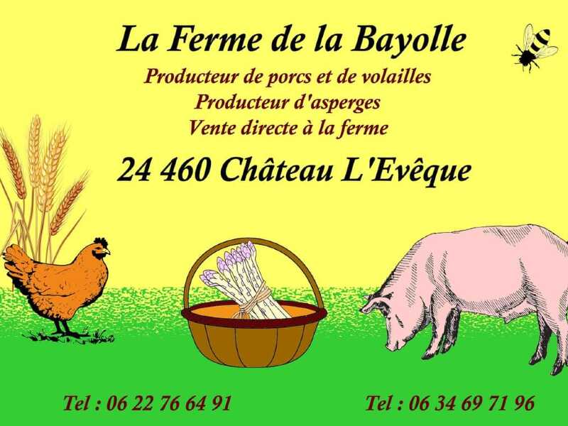 Sarl Ferme de la Bayolle Éleveurs de porcs et volailles