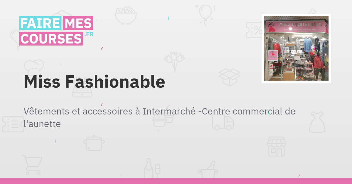Illustration de Miss Fashionable